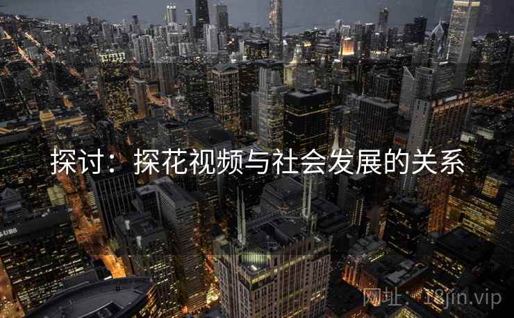 探讨：探花视频与社会发展的关系