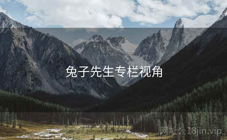 兔子先生专栏视角
